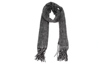 SAINT LAURENT Knit Scarves Men's Gray