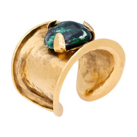 SAINT LAURENT Enamel Bangles Unisex Green