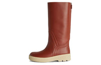 Loro Piana Knee-high Boots Women's Red