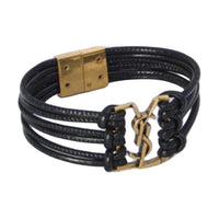 SAINT LAURENT Babylone Cord Bracelet