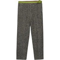 PRADA Belted Slim Fit Trousers