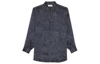 SAINT LAURENT Shirts Men Royal Blue