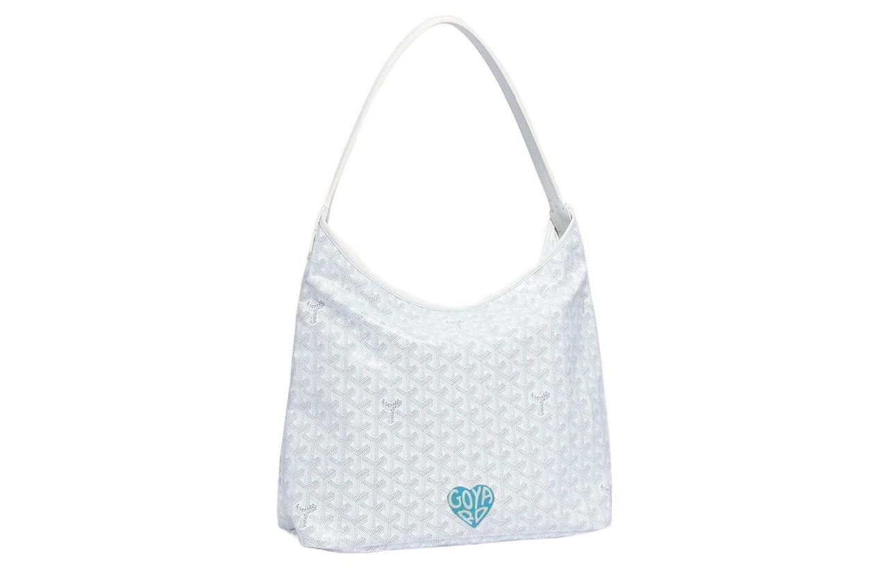 GOYARD Bohème Hobo Canvas With Leather Shoulder Bag Combo Bag Handbag, Shoulder Bag Women's