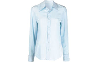 SAINT LAURENT FW21 Shirt Women's Blue
