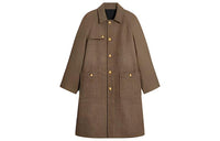 CELINE Coats Women's Brown