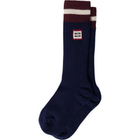 MIU MIU Mid-Calf Socks Women's Marine Blue