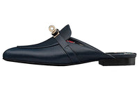 HERMES Casual Single Shoes Women's Black