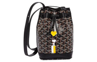 GOYARD Snoopy Co branded Petit Flot Canvas With Leather Bucket Bag, Shoulder Bag Women's