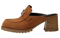 HERMES Flore 60 Stylish Sandal 6cm Women's Brown