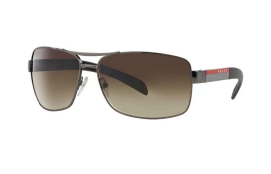 PRADA - Aviator Sunglasses Men's Gray