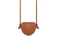 CELINE Smooth Cow Leather Shoulder Bag, Crossbody Bag Women's Tawny
