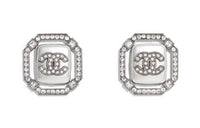 CHANEL Earrings Women's Silver