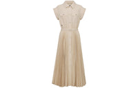 DIOR SS24 Short-Sleeved Dresses Women's Gold