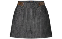 LOUIS VUITTON Casual Short Skirts Women's Gray