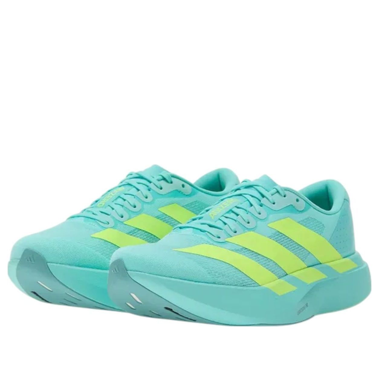 adidas Adizero Evo SL 'Flash Aqua Lucid Lemon' JS4506
