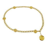 CHANEL Pre-Owned 1990-2000s Medallion Chain Belt