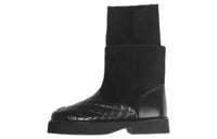 CHANEL Ankle Boots Women's Black