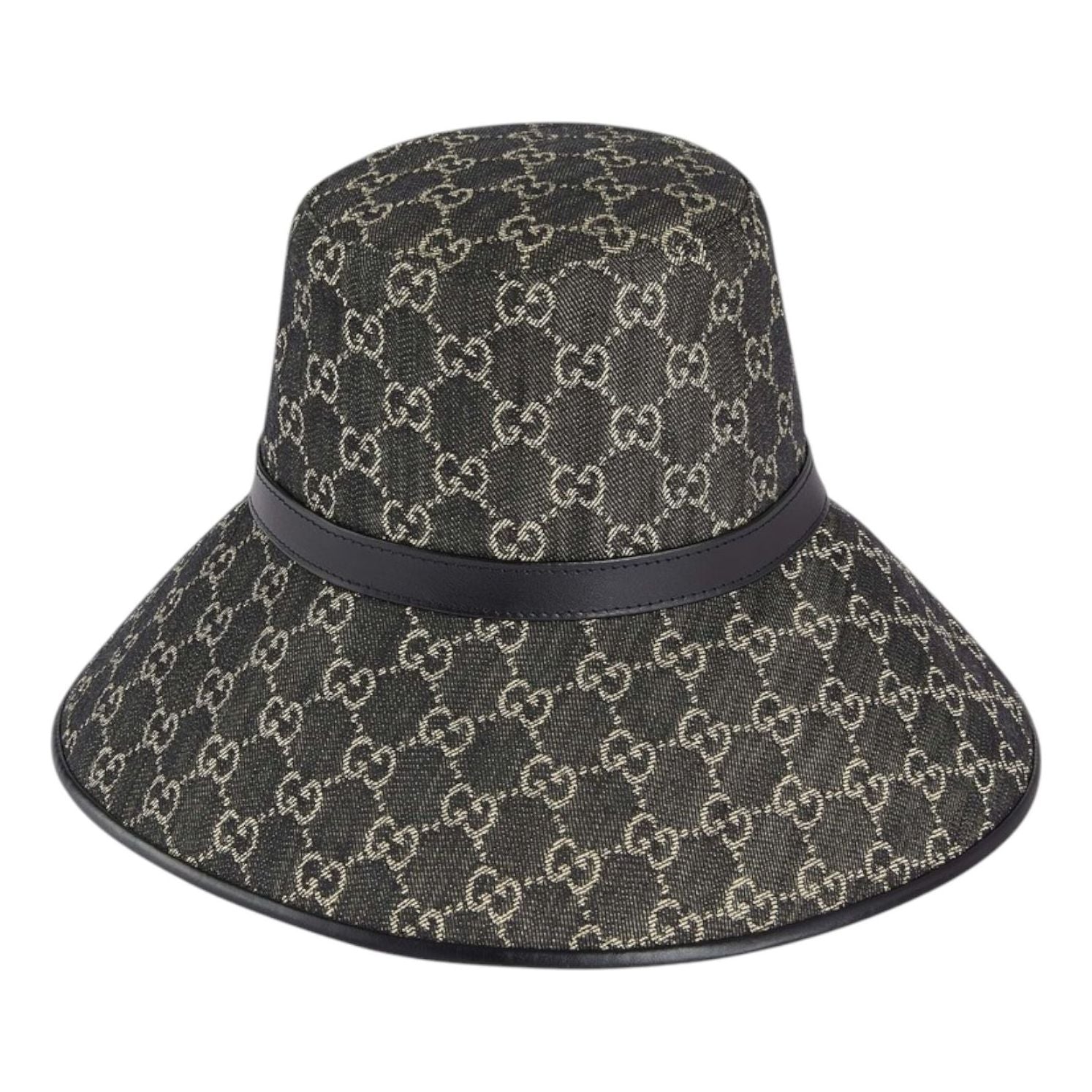 Gucci Wide Brim Denim Hat 'Grey' 679455-3HAF8-1060