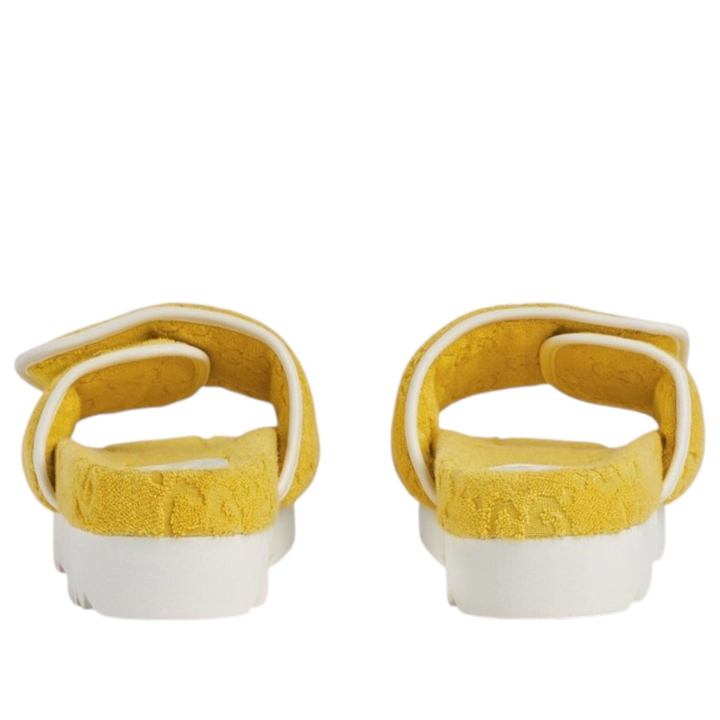 (WMNS) adidas x Gucci GG Platform Sandal 'Yellow' 702398UU0107171