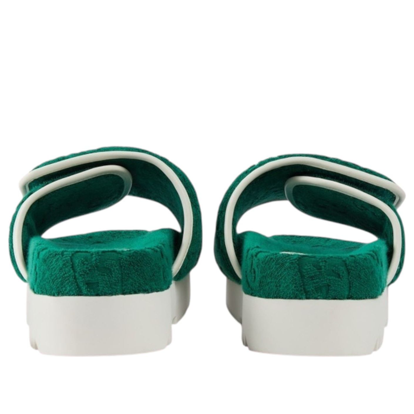 (WMNS) adidas x Gucci GG Platform Sandal 'Green' 702398-UU010-3171