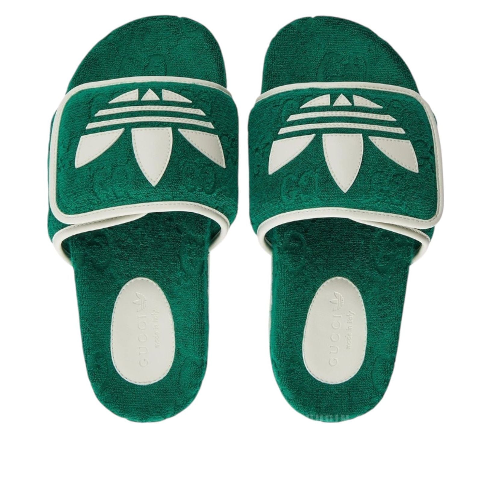(WMNS) adidas x Gucci GG Platform Sandal 'Green' 702398-UU010-3171