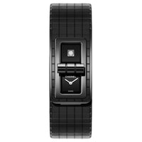 CHANEL CODE COCO Wrist Watch Quartz Movement Ceramic Stainless Steel Strap 38.1*21.5mm Black Dial Unisex