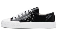 PRADA Wheel Skateboard Shoes Women's Low-Top Black