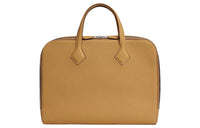 HERMES Togo Calfskin Business Bag Handbag Men's 4B Biscuit Cookie