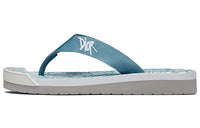 DIOR Shawn Stussy Collaboration Series Flip Flops Men's Blue