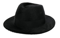 SAINT LAURENT Ribbon Band Fedora Hat