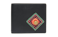 SAINT LAURENT Leather Wallet Men's Black