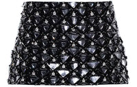 MIU MIU Casual Short Skirts Women's Black
