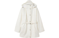 Loro Piana FW23 Gabriel Parka Coats Women's White