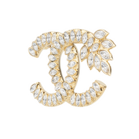CHANEL Brooches Women's Gold