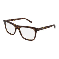 SAINT LAURENT Acetate Rectangular Eyeglass Frames Men's Tortoiseshell