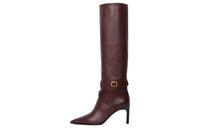 CELINE Knee-high Boots Women's Red
