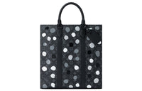 LOUIS VUITTON X Yayoi Kusama Sac Plat Monogram Eclipse Black/Silver
