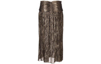SAINT LAURENT Casual Long Skirts Women's Bronze