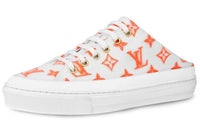 LOUIS VUITTON Stellar Wrap-toe Slippers Women's Orange White