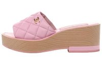 CHANEL Stylish Sandals Women's Pink