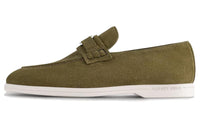 LOUIS VUITTON Estate Loafers Men's Green