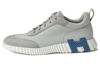 HERMES Bouncing Low Top Casual Shoes Men's Gray