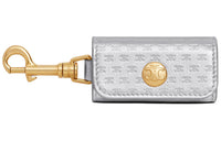 CELINE Calfskin Storage Bag Unisex Silver