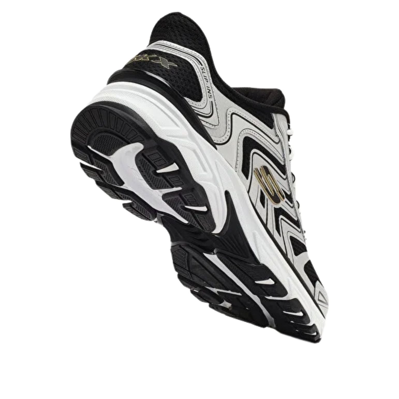 Skechers Stamina 'Silver Black' 233150-SLBK