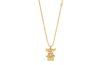 LOUIS VUITTON Rodeo Necklaces Women's Gold