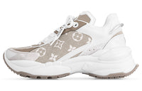 LOUIS VUITTON Run 55 Sneakers 'Beige Monogram White' Women's
