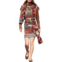 CHANEL 24 Fall And Winter Sleeveless Dress Women's Multicolor
