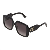 DIOR Acetate Square Sunglasses Women's Black
