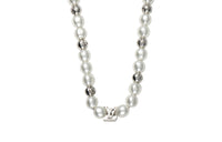 LOUIS VUITTON Metal Pearl Necklaces Unisex