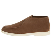 Loro Piana Open Walk Ankle Boots Men's Umber